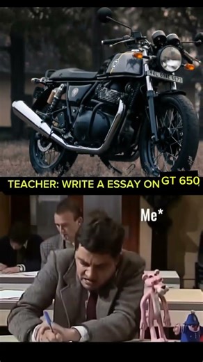 When teacher say's write essay on GT 650 #gt650lover #tejas
