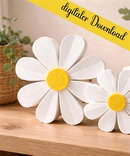3D Print File, Spring/summer Daisy, Daisy Figurine, Decoration, STL 3D Print File, Decoration, Print Yourself, Gift Idea, 3D Print - Etsy