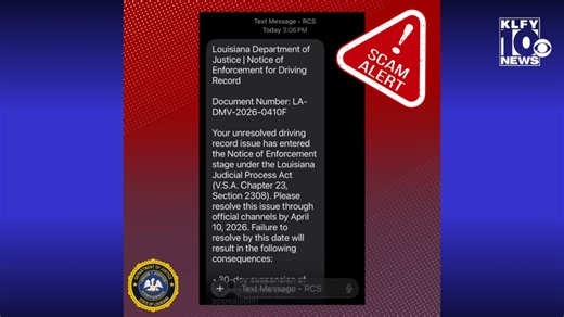AG warns: Beware of fake Louisiana Justice Dept. text scam