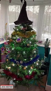 Check it out Muggles, a Harry Potter themed Christmas tree. | The National Desk - TND