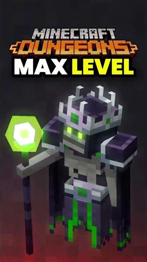 MAX LEVEL in Minecraft Dungeons! #minecraftdungeons