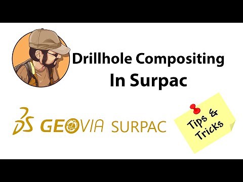 Surpac Tutorial : Drillhole Compositing