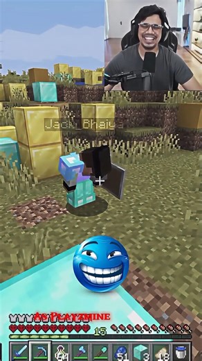 Jack Badnaam Hua Olly 😅 #shorts @GamerFleet @AnshuBisht #anshubisht #minecraft #trending