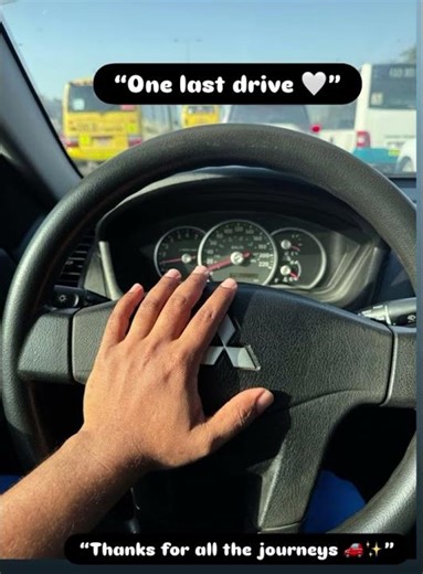 “Last drive. End of an era.”