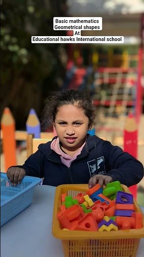 Basic mathematics Geometrical shapes AtEducational hawks International school #maths #geometry #fun