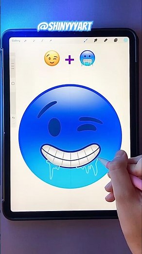 🥶mixing emojis😅 what should I mix next? #art #emoji #emojimix #emojiart #meme