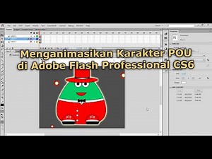 Adobe Flash CS6: Menganimasikan Karakter POU
