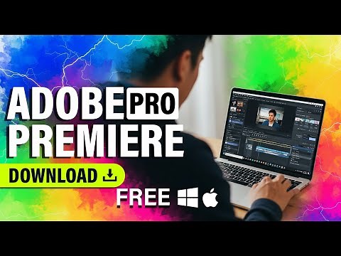 How To Download Adobe Premiere Pro For FREE On PC & Mac Official Version)