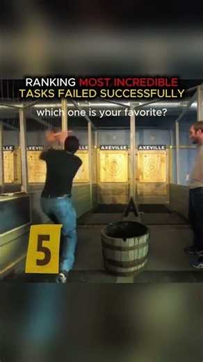 RANKING MOST INCREDIBLE TASKS FAILED SUCCESSFULLY #shorts