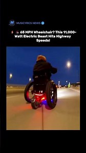 ⚡🦽 65 MPH Wheelchair? This 11,000-Watt Electric Beast Hits Highway Speeds!
