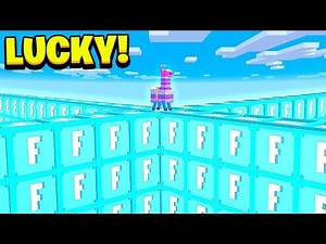 MINECRAFT 1v1v1v1 FORTNITE LUCKY BLOCK WALLS! - Minecraft Mods