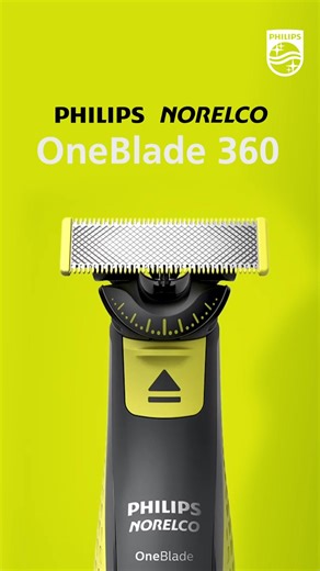 18K views | Give everything from your chest to your crown jewels the royal treatment. With OneBlade 360 you can comfortably groom above or below the belt. | Philips Norelco | Facebook
