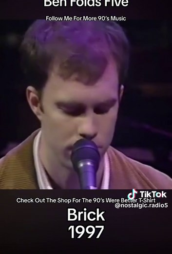 Ben Folds Five 'Brick' Live Performance 1997