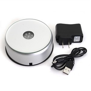 [Hot Item] 2025 New Shape 3D Laser Crystal Block Paper Multi LED Light Base