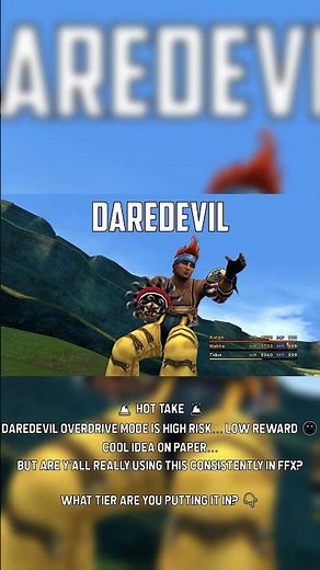 Daredevil Overdrive: Is it actually worth it? #ffx #finalfantasyx
