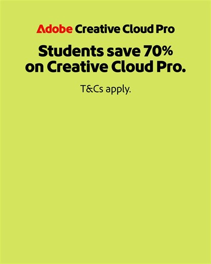 Discover our family of creative apps for everything from photo to video and beyond. T&Cs apply. | Adobe
