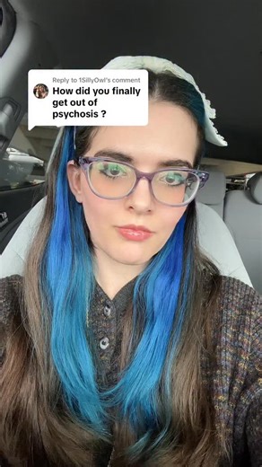 I’m diagnosed with schizoaffective disorder and had a psychotic break in 2018. How did I get out of psychosis? It’s a fair question, that’s for sure! If you’re new here, my name is Kit and I’m diagnosed with schizoaffective disorder, which is a condition where someone experiences symptoms of schizophrenia, such as delusions and hallucinations, but also symptoms of mood disorder, either major depression, or my case bipolar. Psychosis is part of it, this is how I (mostly) got away :) #schizoaffect