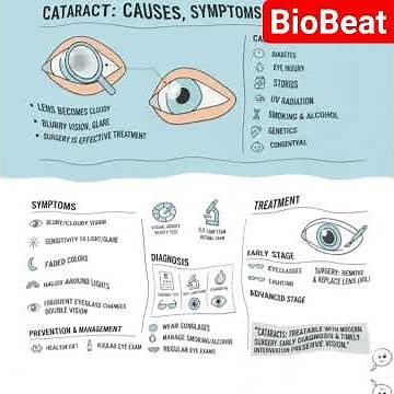 CATARACT: CAUSES, SYMPTOMS, AND TREATMENT EXPLAINED..**!
