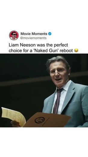 Liam Neeson was the perfect choice for a 'Naked Gun' reboot 😂