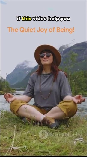 The Quiet Joy of Being! #motivation #meditation