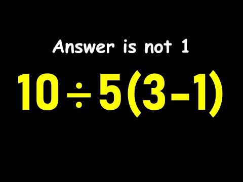 Most People Get This Order of Operations Wrong!