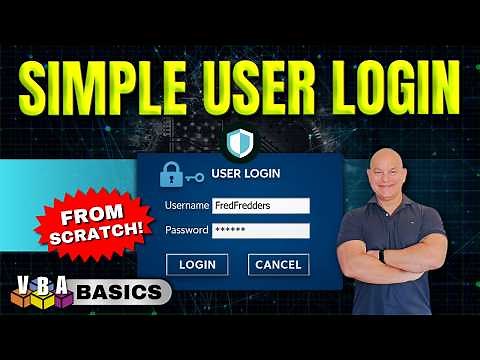 How To Create A Secure Excel Login System (Step-by-Step)