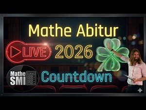 Livestream: Mathe-Abi FOS/BOS 2026 mit Tipps, Übungen & Live-Fragen