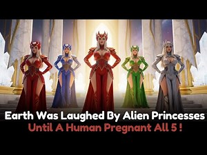 Alien Princesses Mocked Earth, Until A Human Became Pregnant With All 5 In King’s Will | HFY Sci-Fi