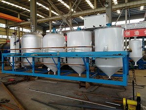 [Hot Item] Cooking Oil Refinery, Crude Oil Refining Machine, Edible Oil Refining Equipment