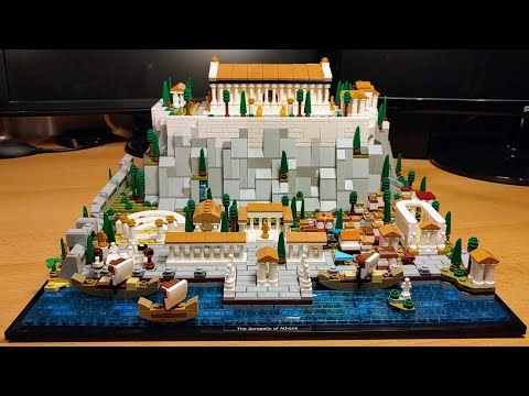 I built a MOC by JL.Bricks: Acropolis of Athens (MOC-117805)