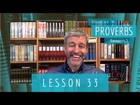 Studies in Proverbs | Chapter 2 | Lesson 6