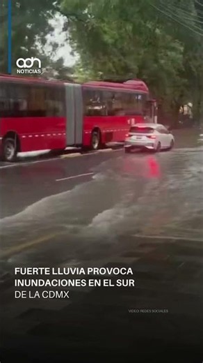 Heavy rains cause severe flooding in southern Mexico City