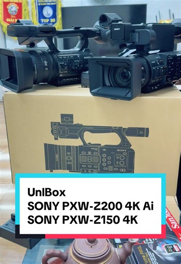 Unboxing the SONY PXW-Z200 4K Camera Review