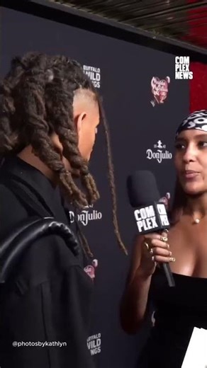📍Jaden Smith walks off an interview on the red carpet 😂😂
