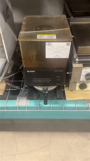 Commercial Portion Control Coffee Grinder - LPG Low Profile (Broken Lid & Back Case)