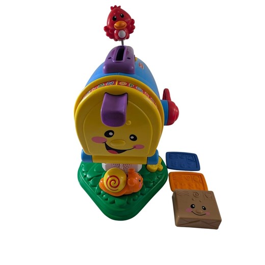 Fisher-price Laugh & Learn Learning Mailbox Kids Toy Blue Purple Yellow K7168 - Etsy
