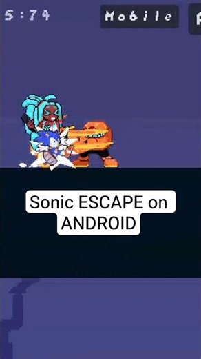 Sonic ESCAPE on Android Fan Game