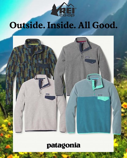 Cozy, lightweight and endlessly versatile, this Patagonia Snap-T fleece layers effortlessly from trail to downtown. | REI