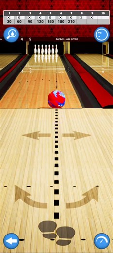 Bowling Unleashed App Game #3 300 Game (3 Game Series Edition).