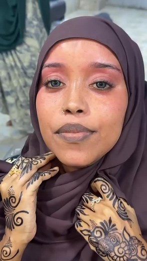 MKe up shidan welcome @Maryan_ahmedey_beauty_salon #foosmakeupart #somaali #veiw #fyp #xlgirl🥰✌️