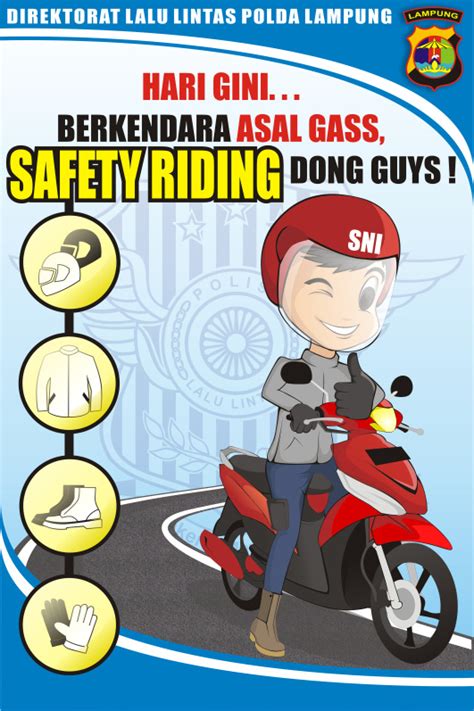 keamanan berkendara motor indonesia