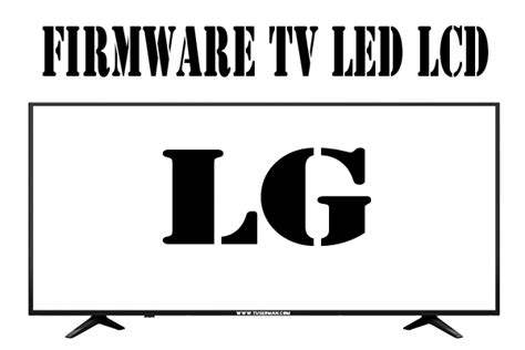 firmware TV LED LG