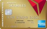 Delta Airlines Gold Delta Skymiles Credit Card Images