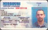 Pictures of Missouri Drivers License Verification