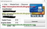 Hacked Credit Cards With Money Photos