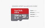Sandisk 256gb Ultra Uhs I Microsdxc Memory Card Class 10