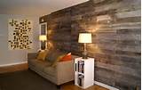 Reclaimed Wood Accent Wall Pictures