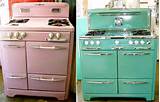 Pictures of Gas Ranges Vintage Style