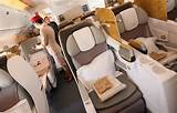 Pictures of Emirates Air Business Class A380