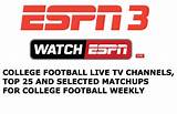 Images of Espn3 Watch Live Streaming Soccer Online